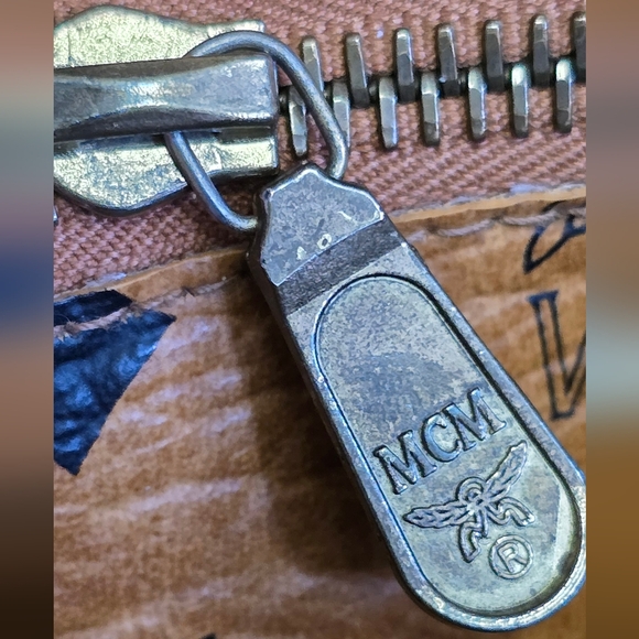 MCM Visetos Coated Canvas Shopper Tote - Picture 17 of 17